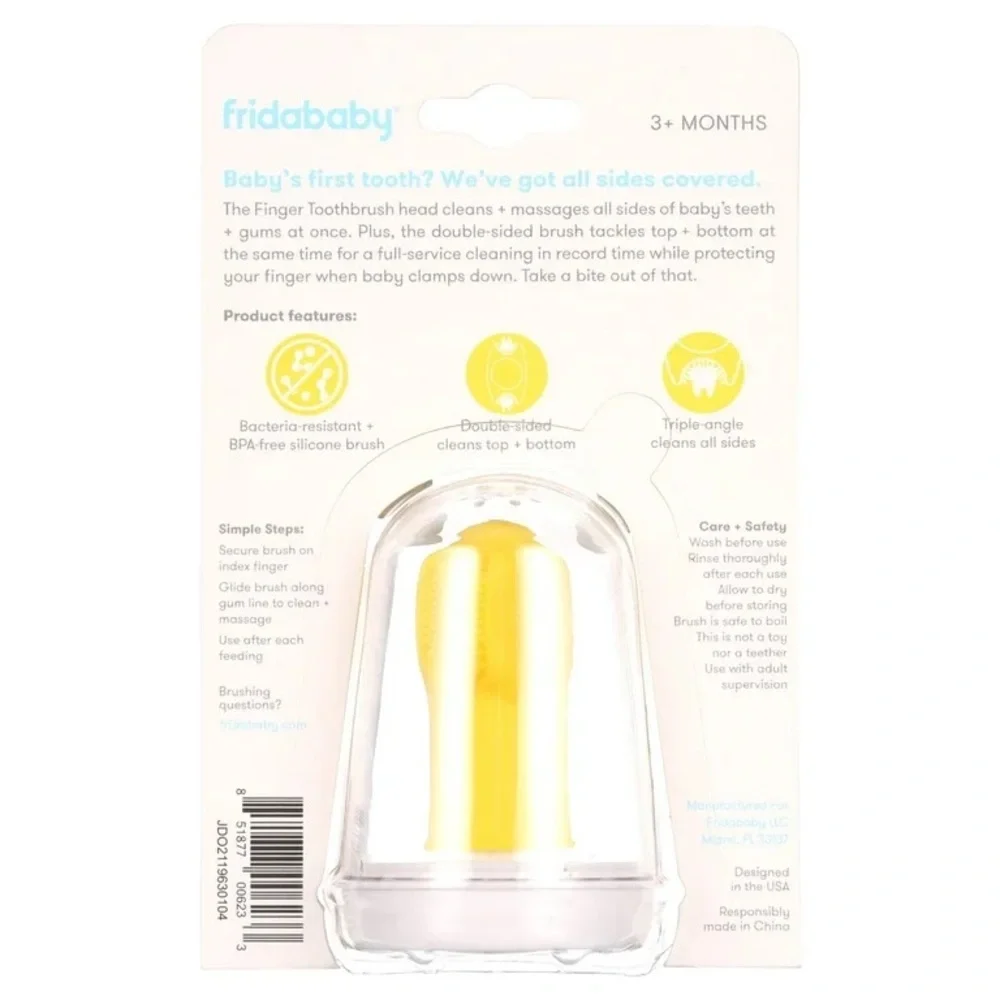 NWT Fridababy Finger Toothbrush